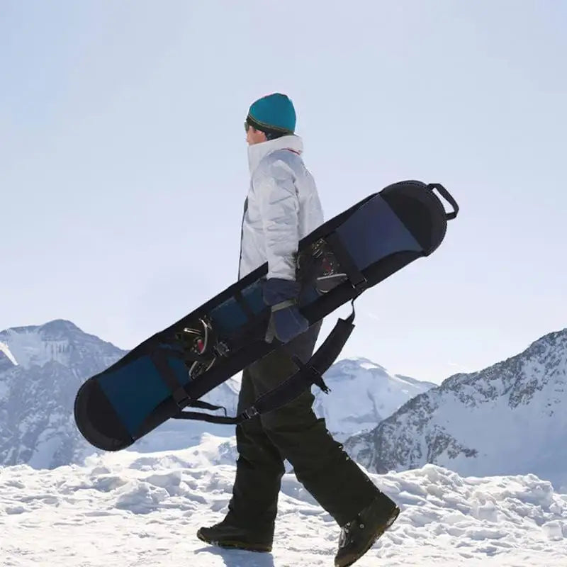 Snowboard Cover Scratch-Resistant Backpack Monoboard Plate Protective Case Skiing Snowboarding Snowboards Skis Carry Bag
