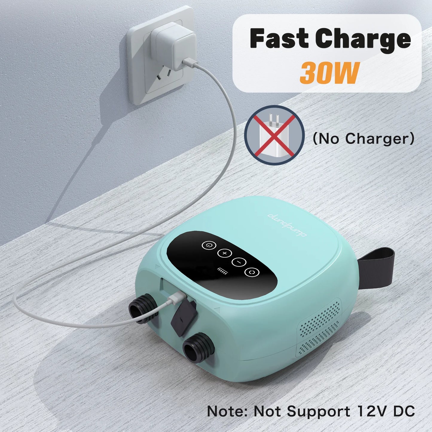 Electric 20PSI SUP Pump 38.48Wh Battery Paddle Board Inflation Deflation for Kayak Boat Surfing Board Stand Up Paddle