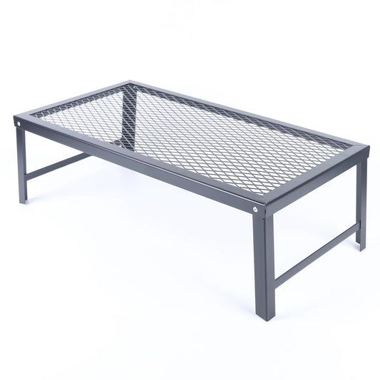 Outdoor Camping Portable Foldable Barbecue Grill Outdoor Cookware Frying Pan Boiling Kettle Baking Net BBQ Grill Rack