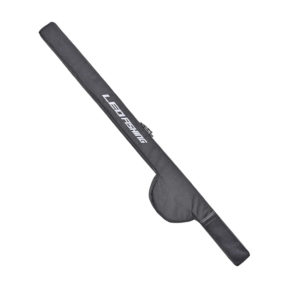 Waterproof Foldable Fishing Rod Carrier Bags Portable Oxford Cloth Adjustable Tackle Fishing Pole Holder Storage Case Rod Bags