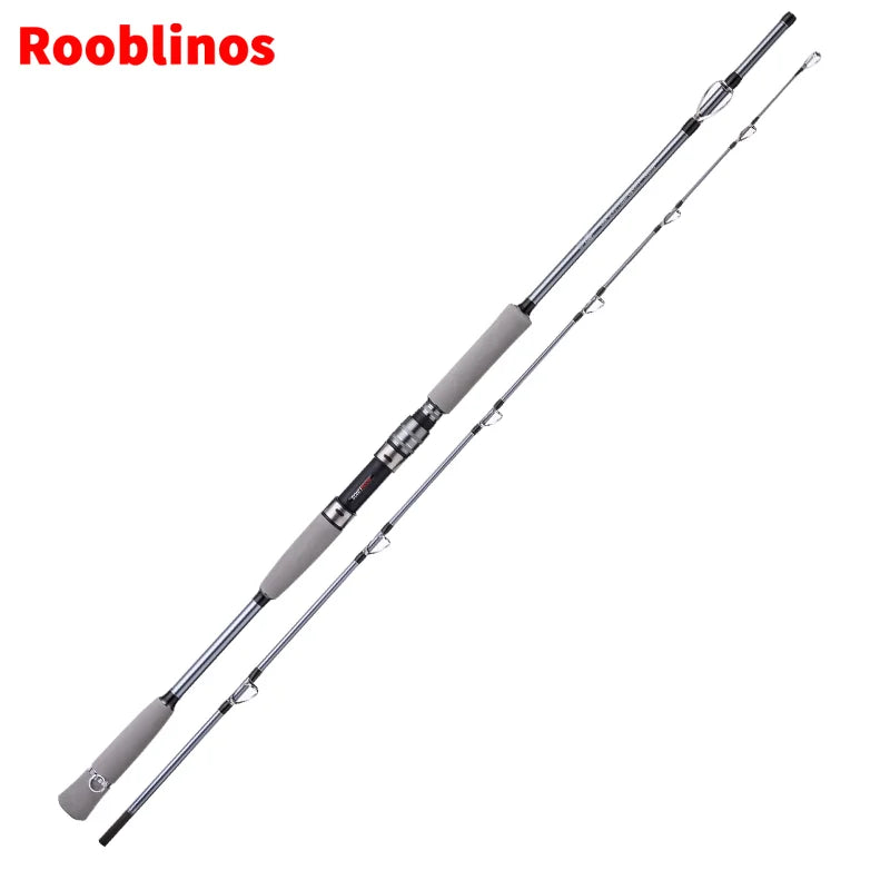 RAPTOR II Boat Fishing Rod Casting Spinning Rod 1.8m Saltwater 2 Section Trolling Rod