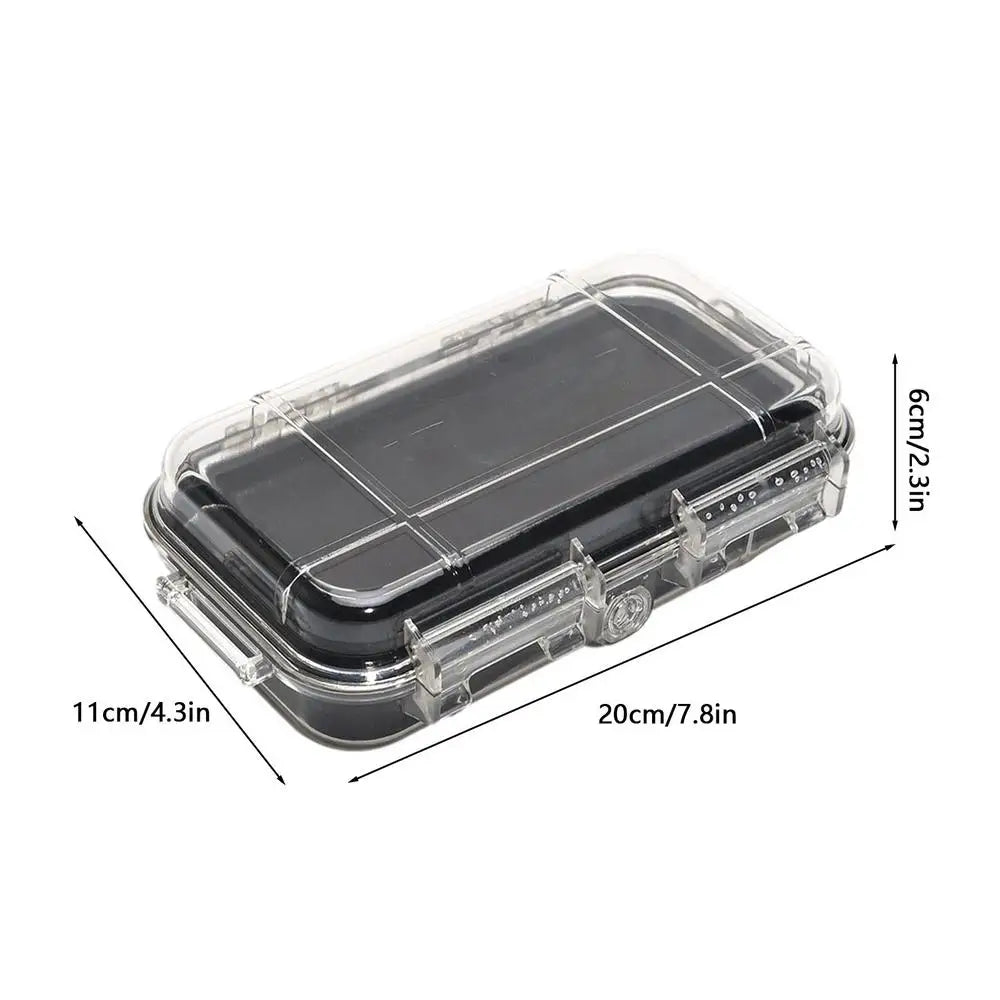 Camping Hunting Fishing Box Shockproof Sealed Waterproof Tool ABS Plastic Safety Equipment Storage Toolbox