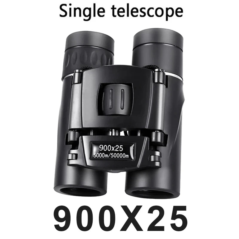 Powerful Long Range 900x25 BAK4 Binoculars Low Light Jumelles for Hunting Camping Outdoor Telescopes