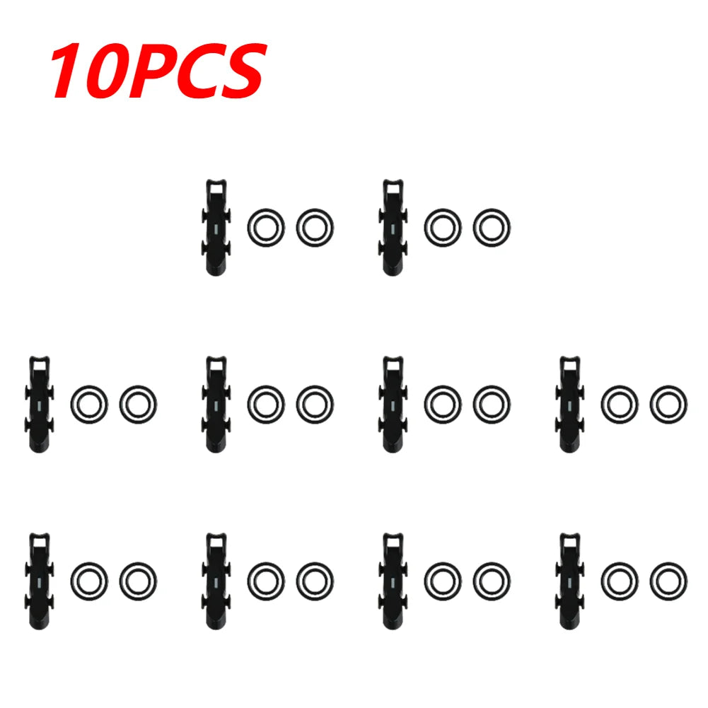 Magnetic Fixed Lure Jig Hooks Holder with Rubber Rings Automatic Lures Hook Keeper Holder Prevent Scratching for Outdoor Fishing