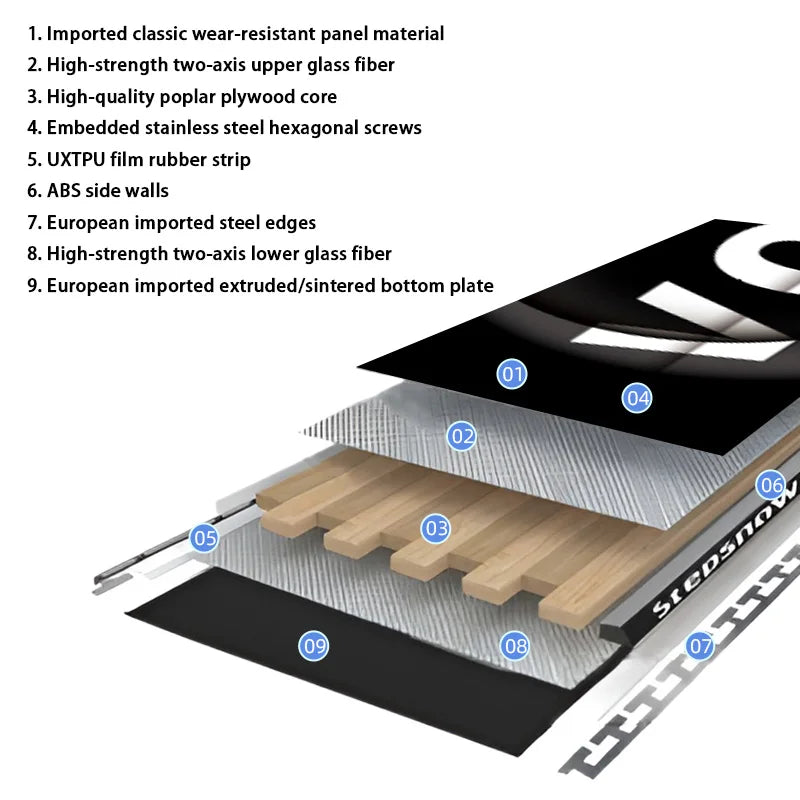 Children's Snowboard Classic CAMBER Shape Beginner-Friendly All-Terrain Children's Snowboard Teenagers All-Terrain