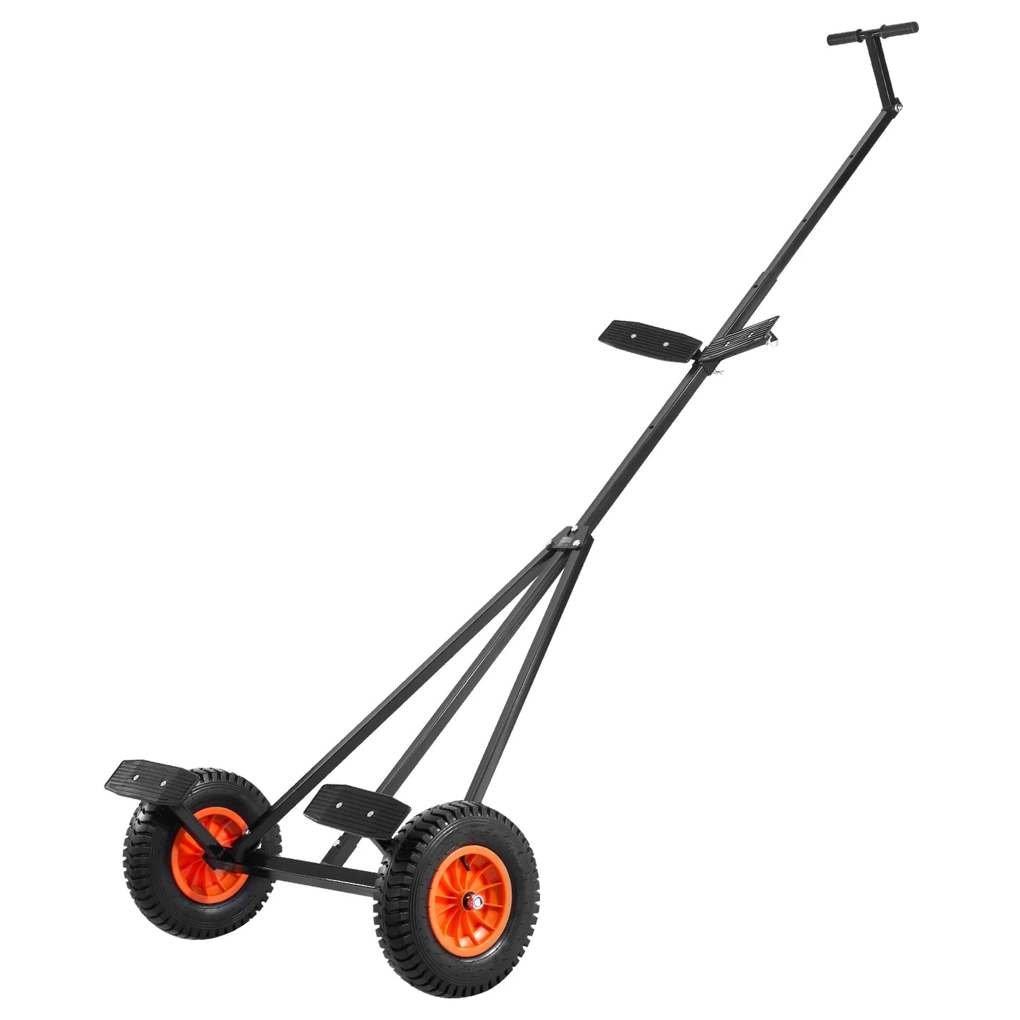 SucceBuy 420lbs Boat Trailer Dolly Carbon Steel Kayak Mover with 15.7in Pneumatic Tires & Bracket for Moving Fishing Motorboat