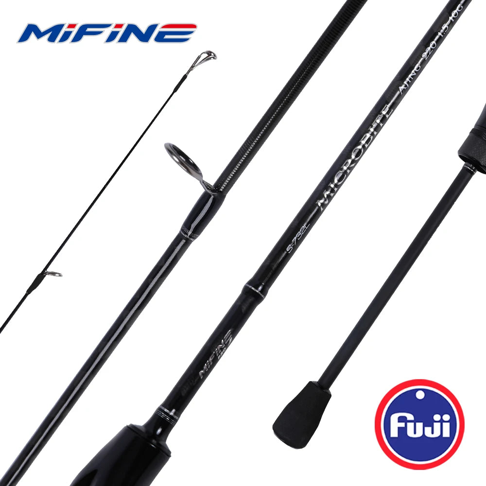 Spinning Rod XUL-UL Fishing Rod 3g/5g for Saltwater Freshwater Light Rock Fishing