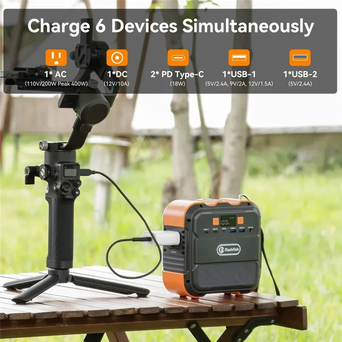98Wh 26.4Ah Rechargeable Portable Power Station Solar Generator Power Bank LED for Airplane Camping Drone Laptop Lithium Battery