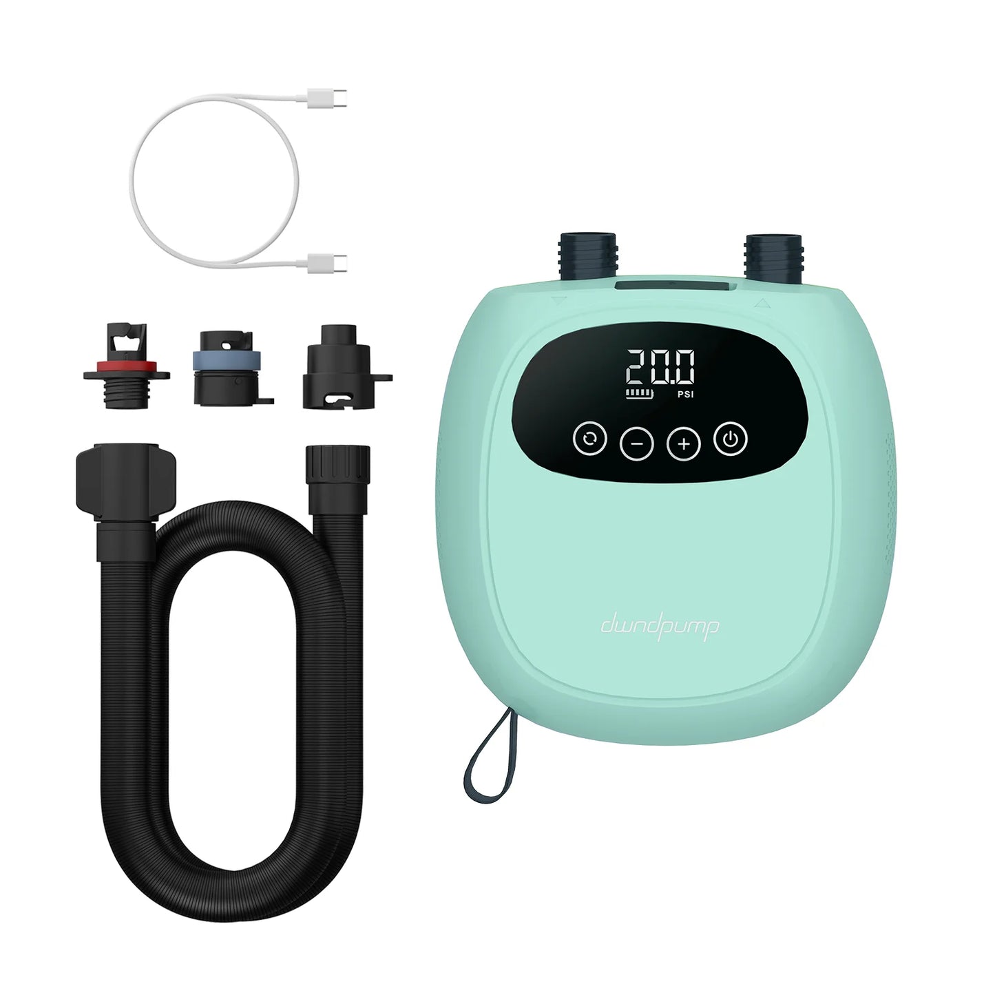 Electric 20PSI SUP Pump 38.48Wh Battery Paddle Board Inflation Deflation for Kayak Boat Surfing Board Stand Up Paddle