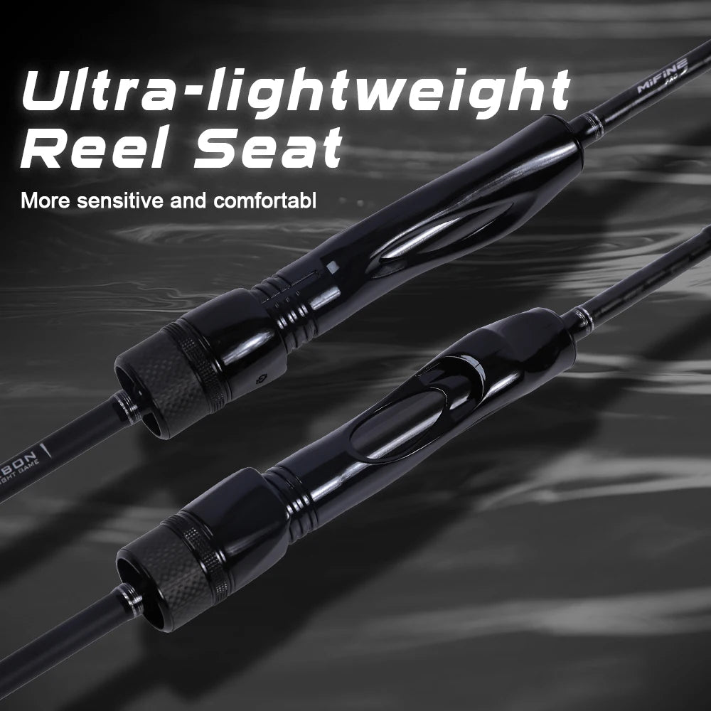 Spinning Rod XUL-UL Fishing Rod 3g/5g for Saltwater Freshwater Light Rock Fishing