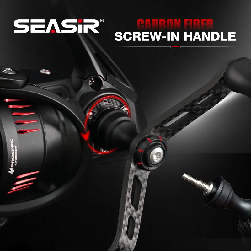 Spining Reel P-Series Ultralight Carbon Fiber Washers 8+1BB Max Drag 9Kg Freshwater Saltwater Fishing Coil