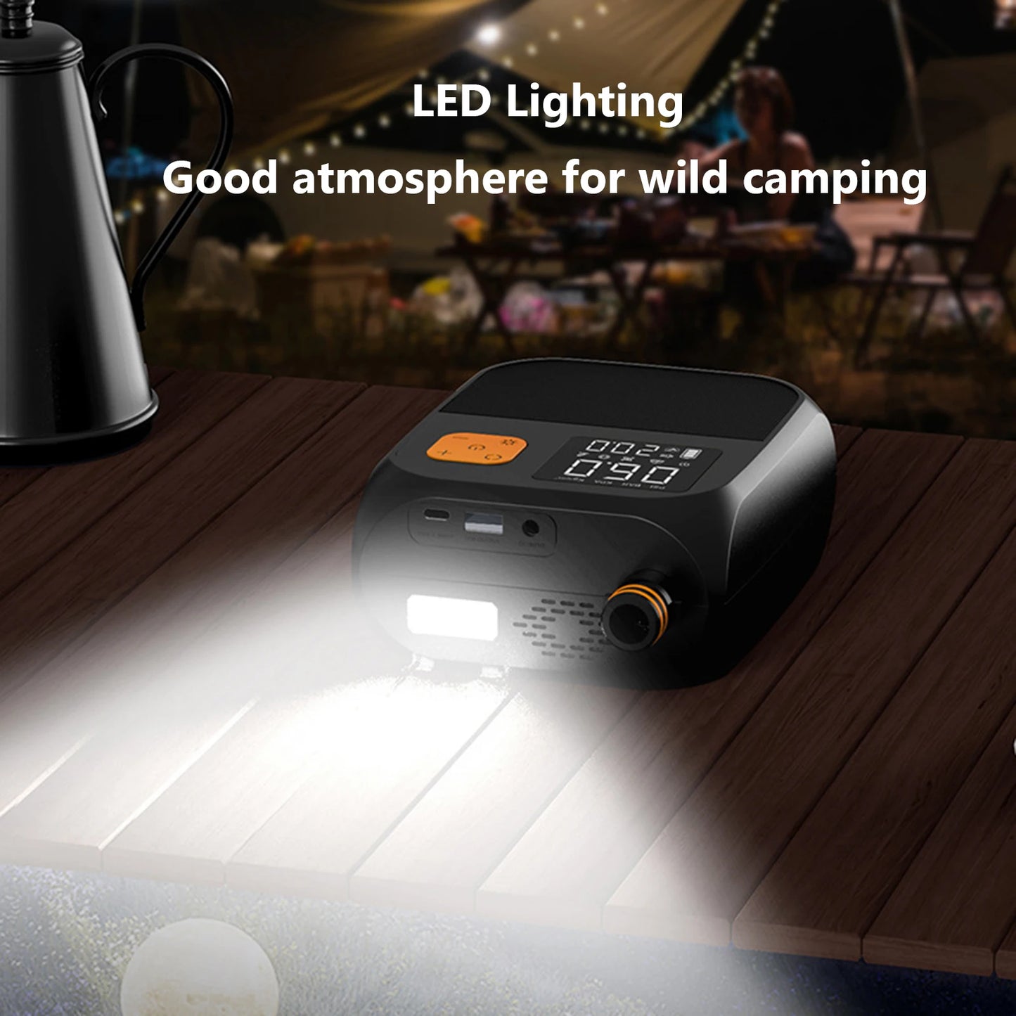 Electric Paddle Board Pump Rechargeable SUP Pump 25PSI for Inflatable Stand Up Paddle Board Kayaks Boats