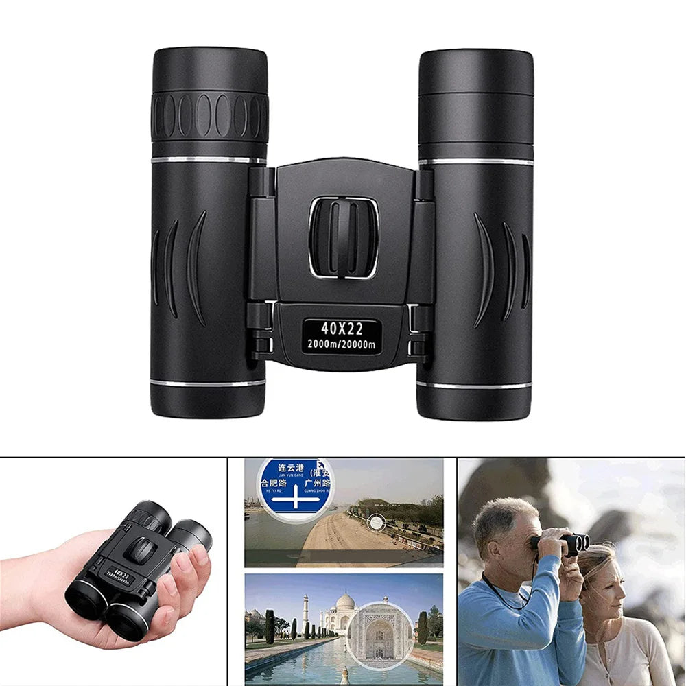 40x22 2000m Zoom BAK4 HD Telescope Professional Powerful Binoculars Long Range Portable Monocular Optics For Camping Outdoor