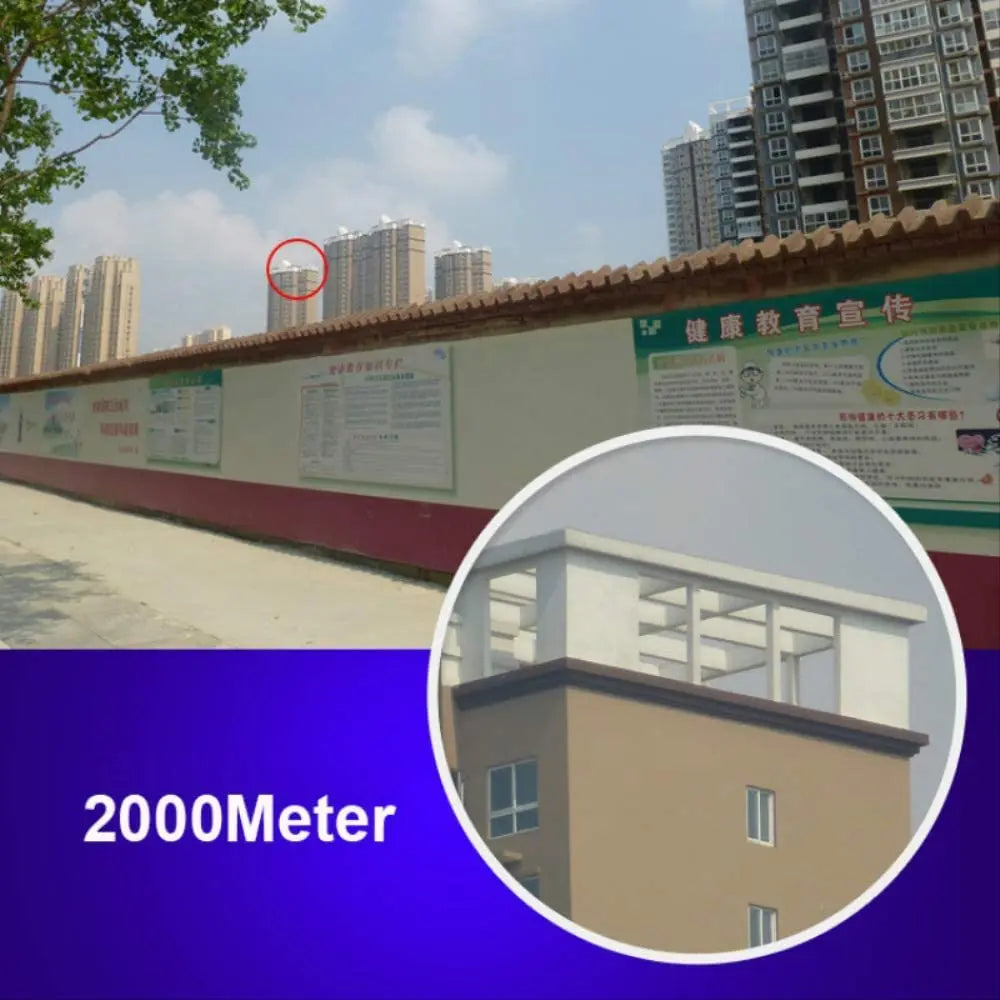 40x22 2000m Zoom BAK4 HD Telescope Professional Powerful Binoculars Long Range Portable Monocular Optics For Camping Outdoor