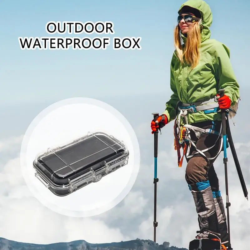 Camping Hunting Fishing Box Shockproof Sealed Waterproof Tool ABS Plastic Safety Equipment Storage Toolbox