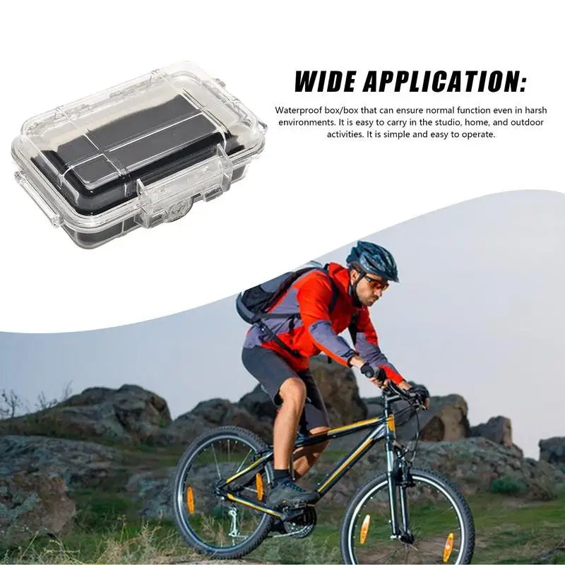 Camping Hunting Fishing Box Shockproof Sealed Waterproof Tool ABS Plastic Safety Equipment Storage Toolbox