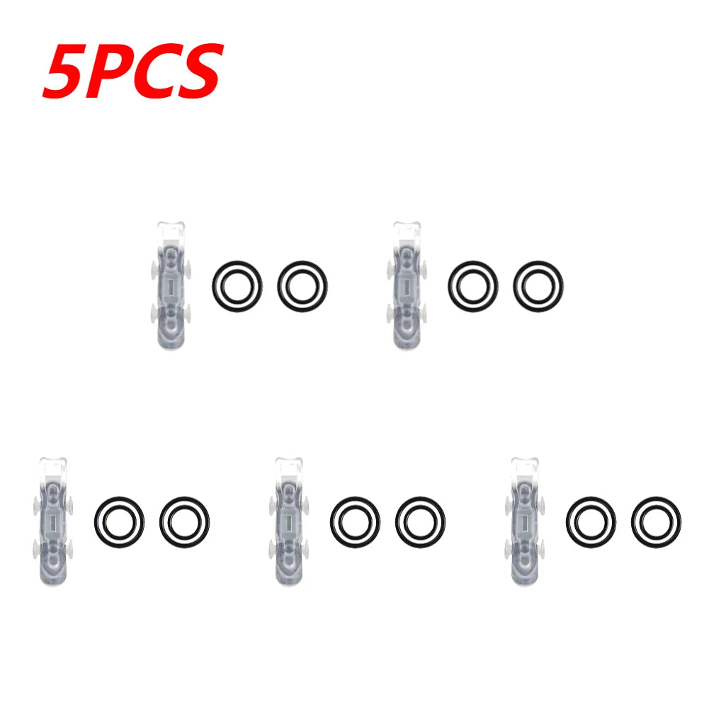 Magnetic Fixed Lure Jig Hooks Holder with Rubber Rings Automatic Lures Hook Keeper Holder Prevent Scratching for Outdoor Fishing