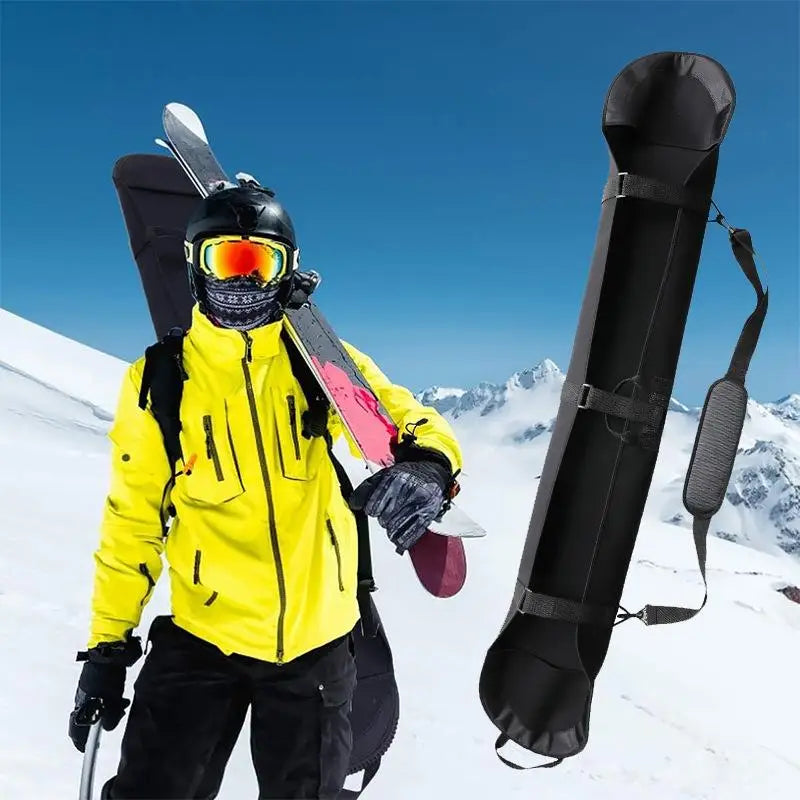 Snowboard Cover Scratch-Resistant Backpack Monoboard Plate Protective Case Skiing Snowboarding Snowboards Skis Carry Bag