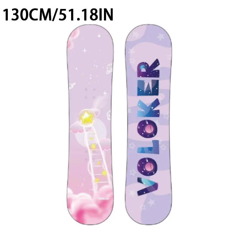 Children's Snowboard Classic CAMBER Shape Beginner-Friendly All-Terrain Children's Snowboard Teenagers All-Terrain